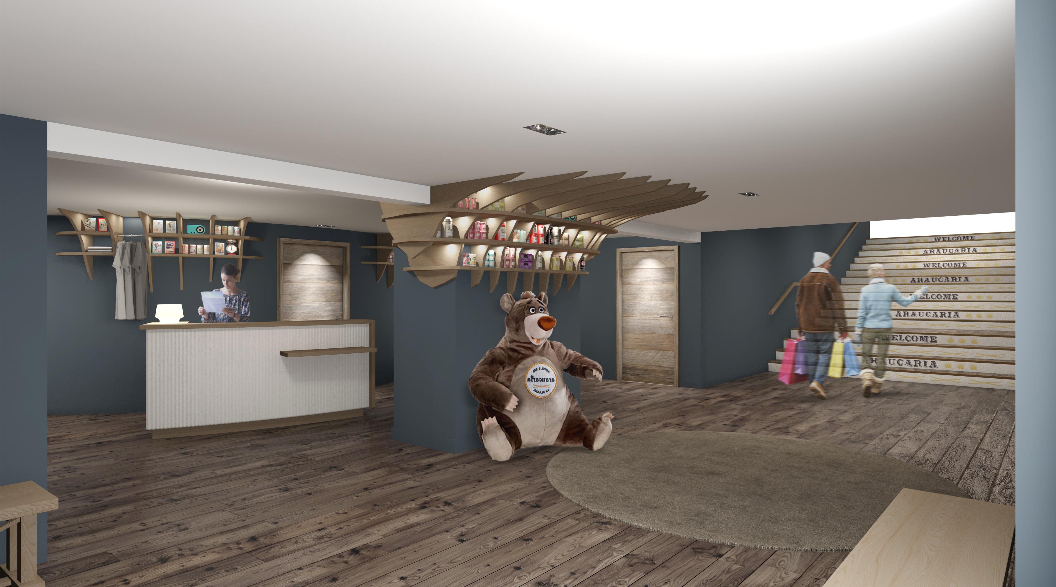 Araucaria Hotel & Spa La Plagne Bagian luar foto