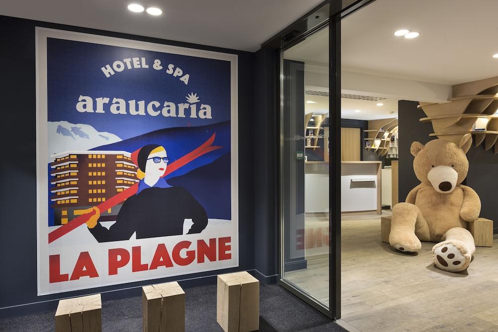 Araucaria Hotel & Spa La Plagne Bagian luar foto